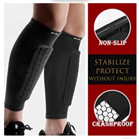 Black Shin pads - Picture 3 of 5